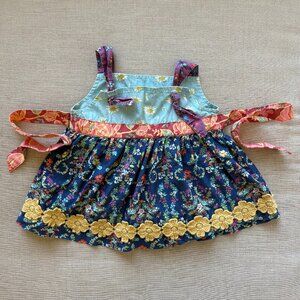 Matilda Jane floral Knot Top Toddler Tunic Dress